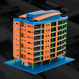 Impresin 3D arquitectura Maqueta Edificio y casa