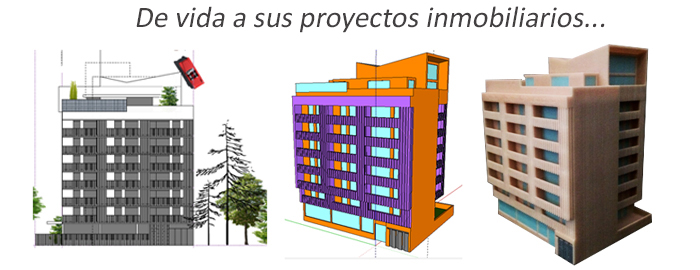 Modelado y fabricacin aditiva de Maquetas de un proyecto inmobiliarios o arquitectura. Impresin 3D color a precio competitivo. Entrega de impresiones 3D en las provincias de Valencia, Alicante y Castelln. Precio econmico maquetas y prototipos en 3D.  