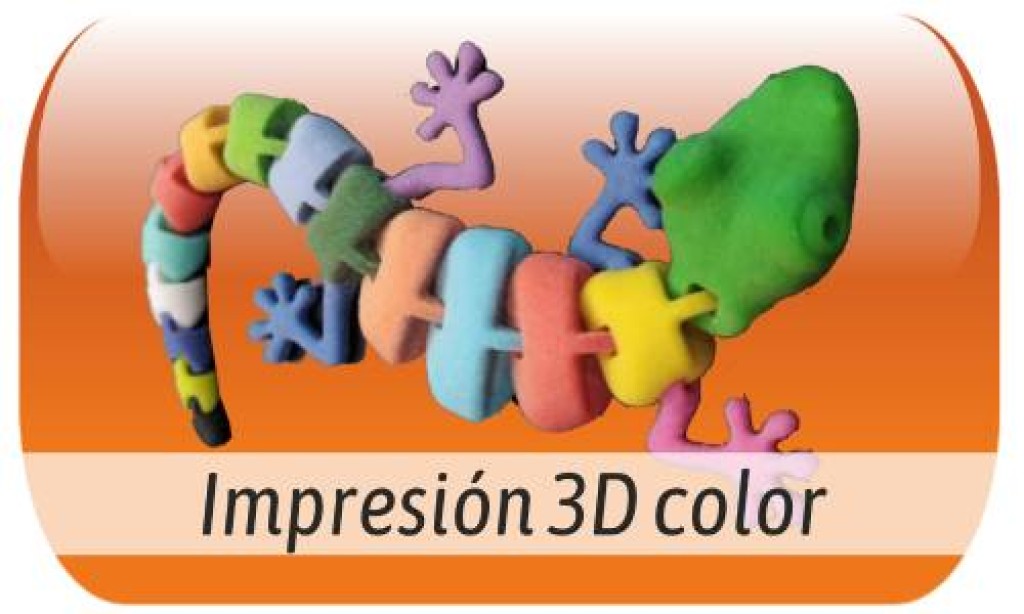 Impresión 3D color 