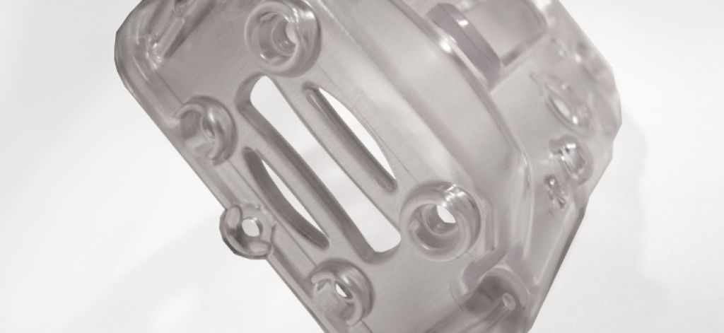 Impresin 3D de resina transparente / translcida