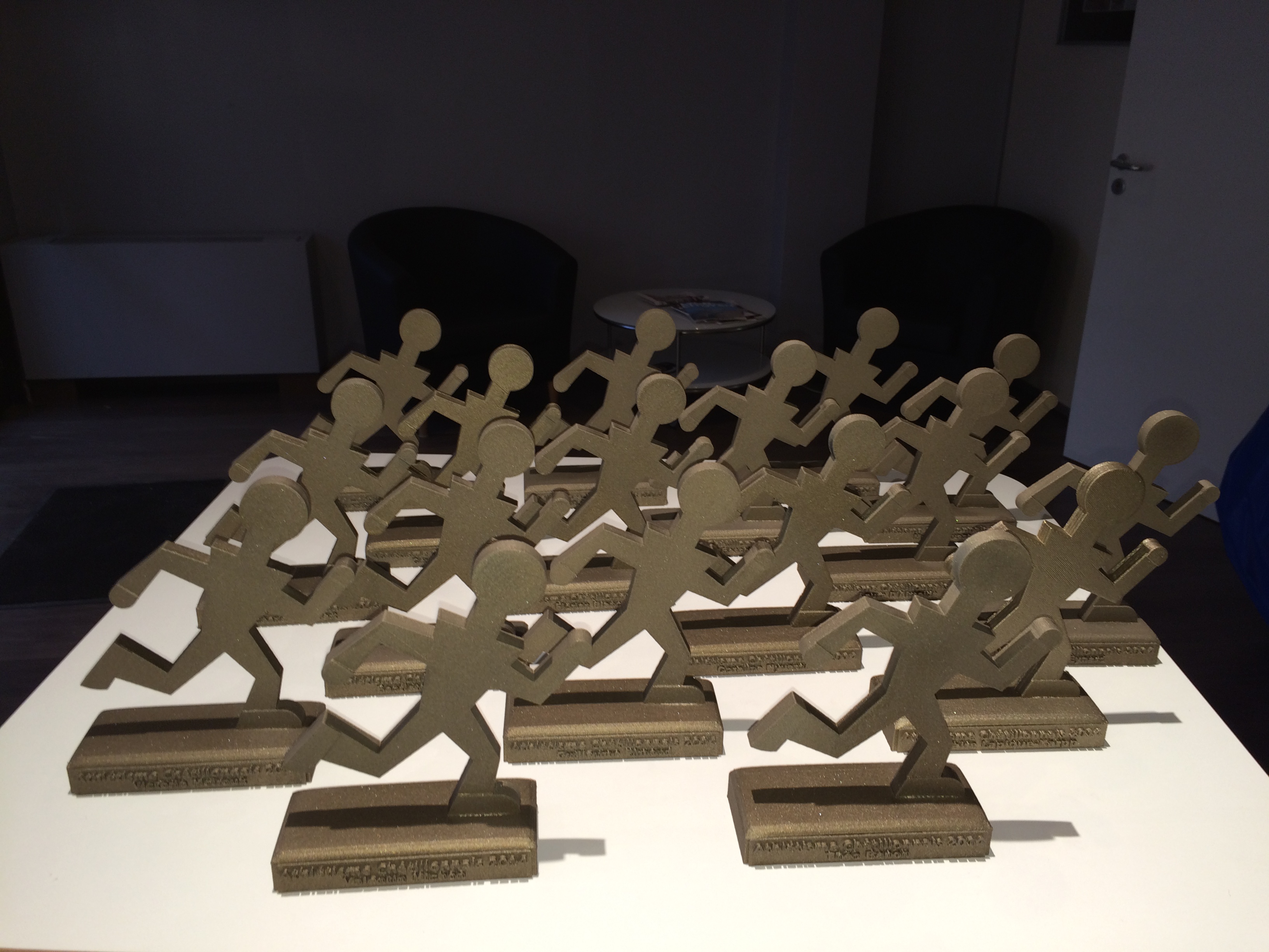 Trofeos y premios personalizados por impresión 3D